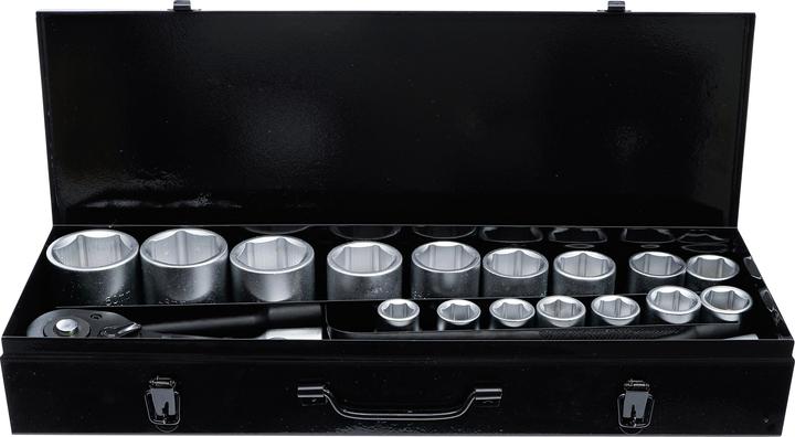 Immagine prodotto BGS Set di bussole con attacco da 20 mm (3/4") | 19-50 mm | 20 pezzi. (20 mm)