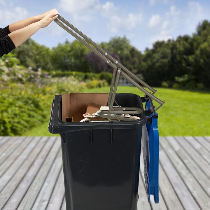 Actual product image Relaxdays Waste compactor