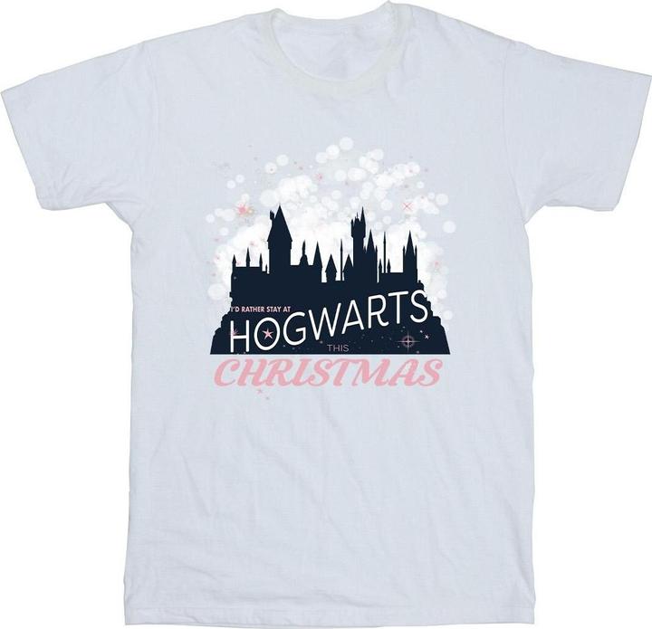 Immagine prodotto Hogwarts Christmas Maglietta Ragazzi (140, 146)