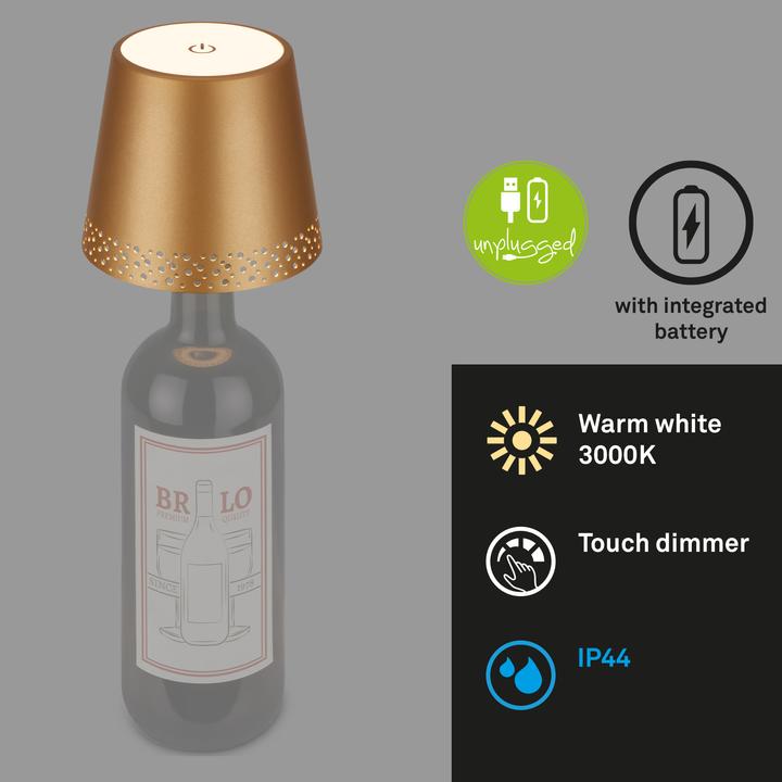 Image du produit Briloner Lampe-bouteille rechargeable (280 lm)