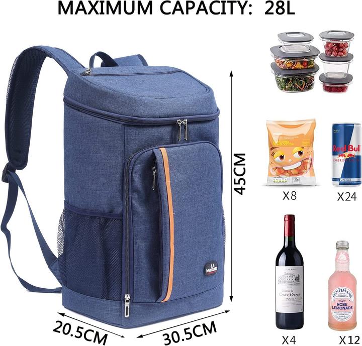 Image du produit Mcxkj Sac à dos isotherme 28L, bleu (28 l)
