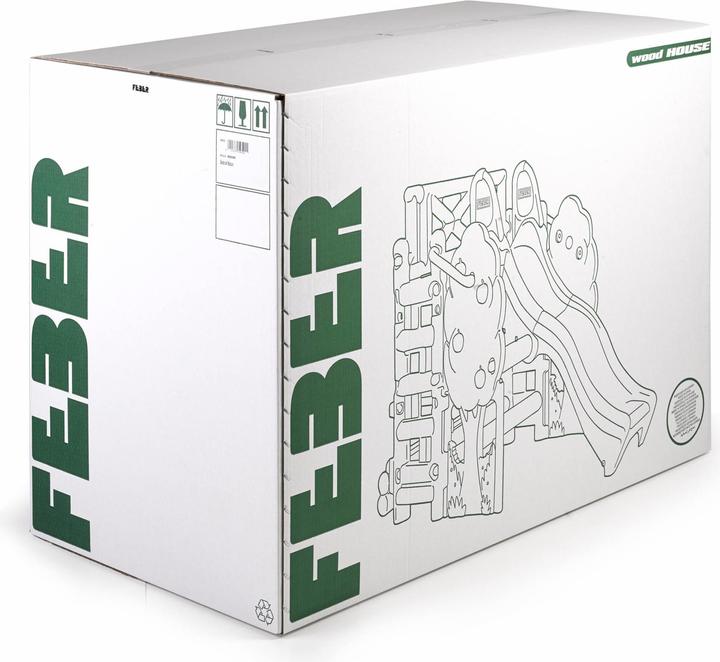 Actual product image Feber Woodhouse Activity Speelhuis