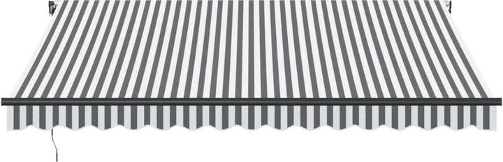 Actual product image VidaXL Markise Gelenkarmmarkise Sonnenmarkise Balkon Automatisch 400x350cm (4 m)