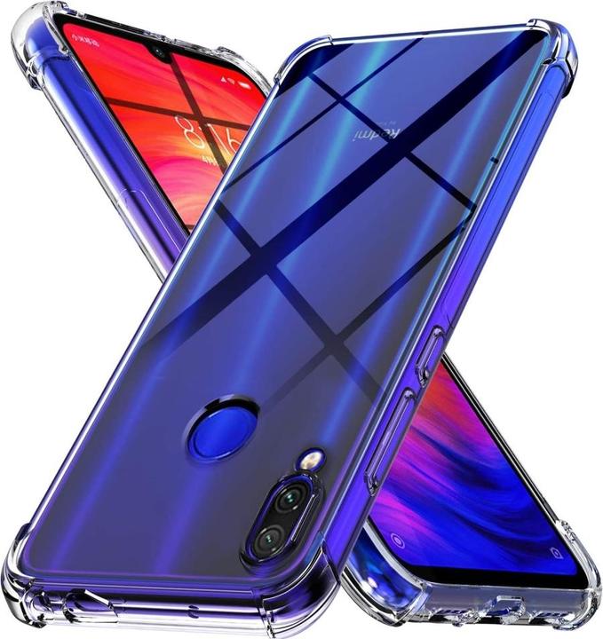Produktbild Screenguard Xiaomi Redmi Note 7 Hülle Crystal Soft Airbag Bumper (Xiaomi Redmi Note 7)