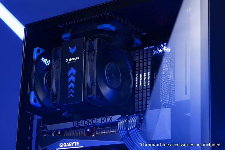 Actual product image Noctua NH-U12A chromax.black (158 mm)