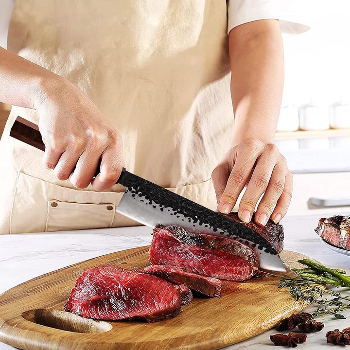 Actual product image Findking Santoku knife, 7 inch, Dynasty series (18.40 cm)