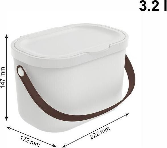 Immagine prodotto Rotho Babydesign Wickeltisch-Organizer YUMA Mistletoe White