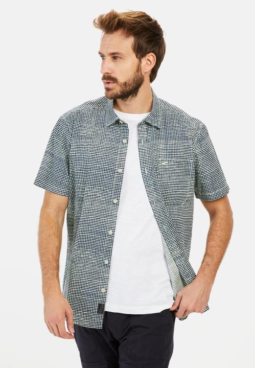 Image du produit Camel Active Kariertes Kurzarmhemd aus Baumwolle (M)