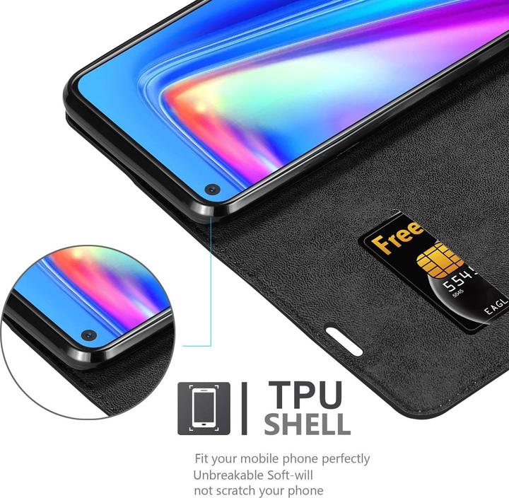 Immagine prodotto Cadorabo Copertina magnetica invisibile del libro (Realme 7)