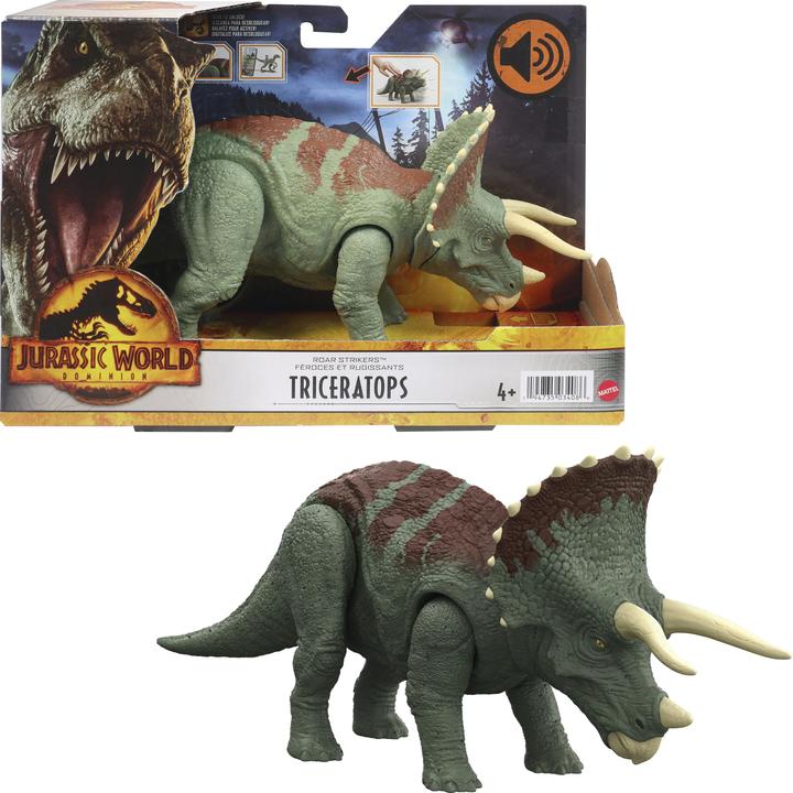 Image du produit Mattel GmbH JURASSIC WORLD Figurine Roar Roar Strikers assortie