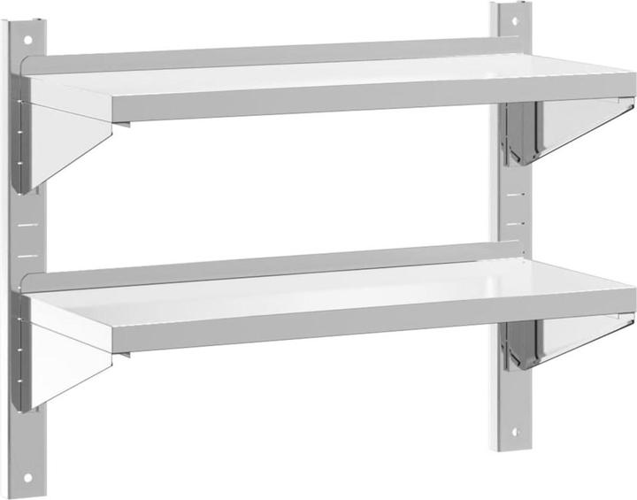 Immagine prodotto VidaXL Scaffale a muro con 2 ripiani Noble (75 x 30 x 60 cm)