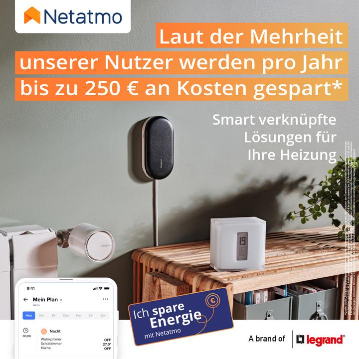 Actual product image Netatmo Wireless radiator thermostat set