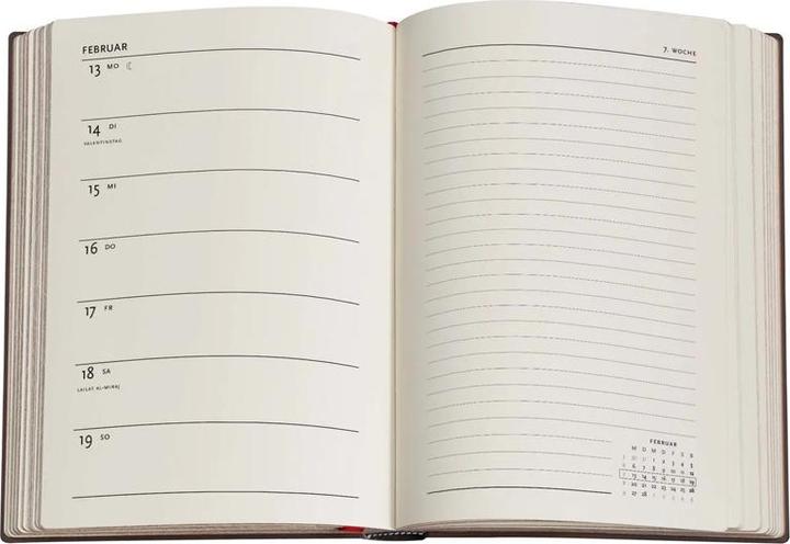 Produktbild Paperblanks Agenda Midi (13 x 18 cm, Deutsch)