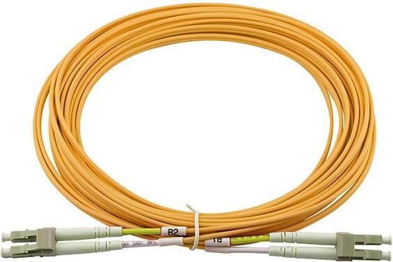 Actual product image BlueOptics Cisco CAB-MMF-LC-LC-1 compatible LC-LC multimode OM1 patch cable 1 metre (CAT7, 1 m)