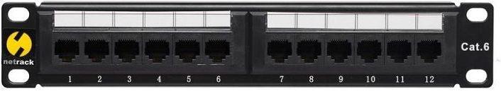 Immagine prodotto Netrack Pannello patch 10" 12 porte 104-16