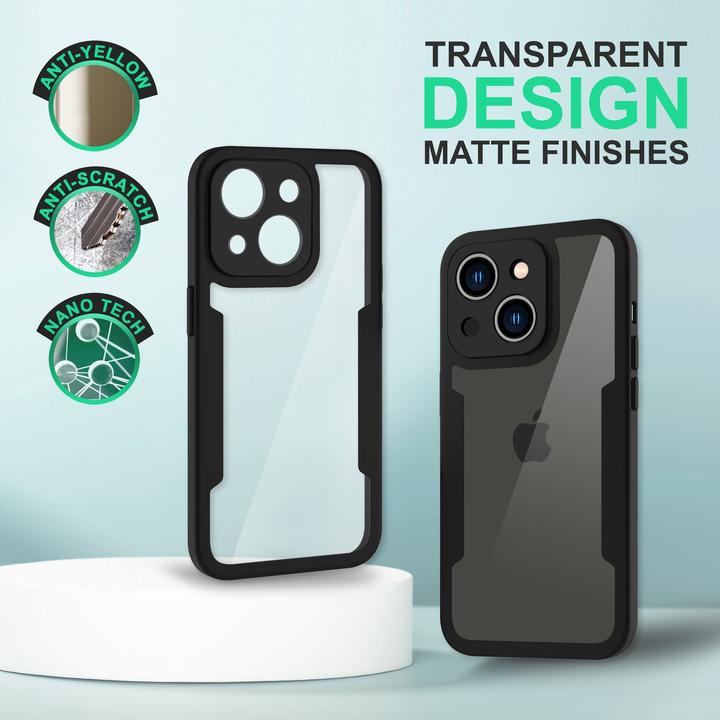 Immagine prodotto Nalia Busta ibrida trasparente a 360 gradi (Apple iPhone 14 Plus)