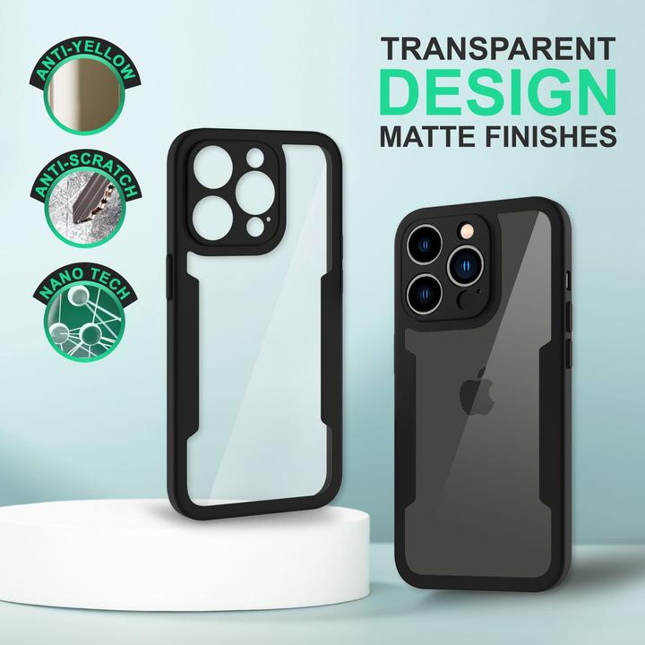 Actual product image Nalia Clear 360 Degree Hybrid Envelope (Apple iPhone 14 Pro Max)