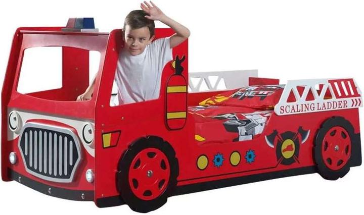 Produktbild Vipack Autobett Feuerwehr (90 x 200 cm)