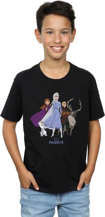 Actual product image Disney Boys Frozen 2 Group T-Shirt (152, 158)