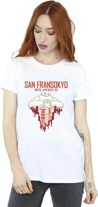 Produktbild Disney Big Hero 6 Baymax San Fransokyo Heart TShirt (XXL)