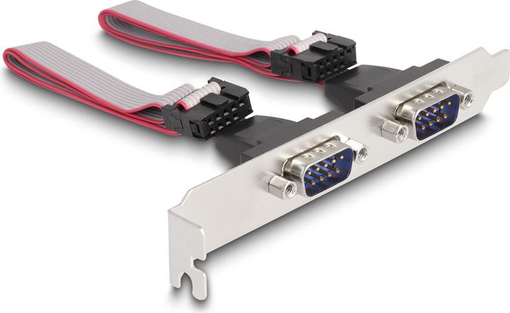 Produktbild Delock Mini PCIe Karte full size zu 2 x Seriell RS-232 D-Sub 9 Pin