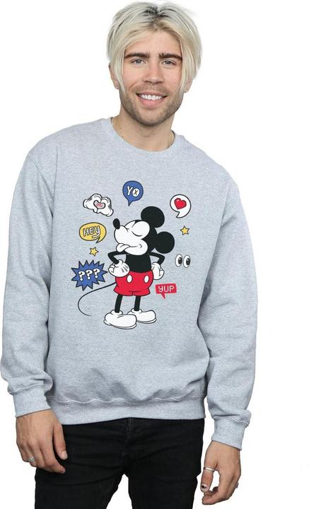 Produktbild Disney Mickey Mouse Tongue Out Sweatshirt (M)
