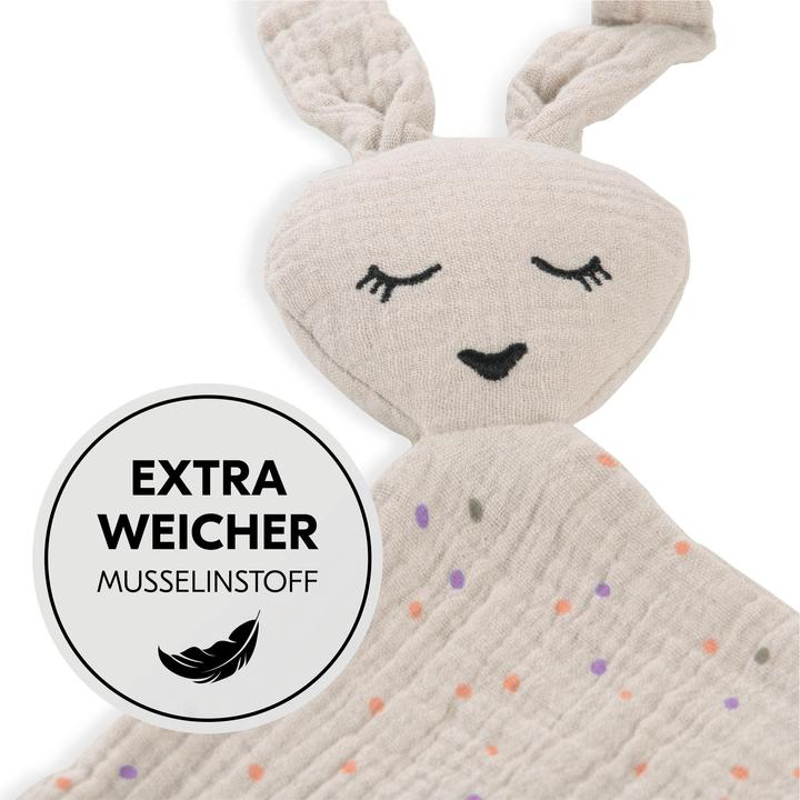 Produktbild Hauck Cuddle N Play Rabbit Beige Dots