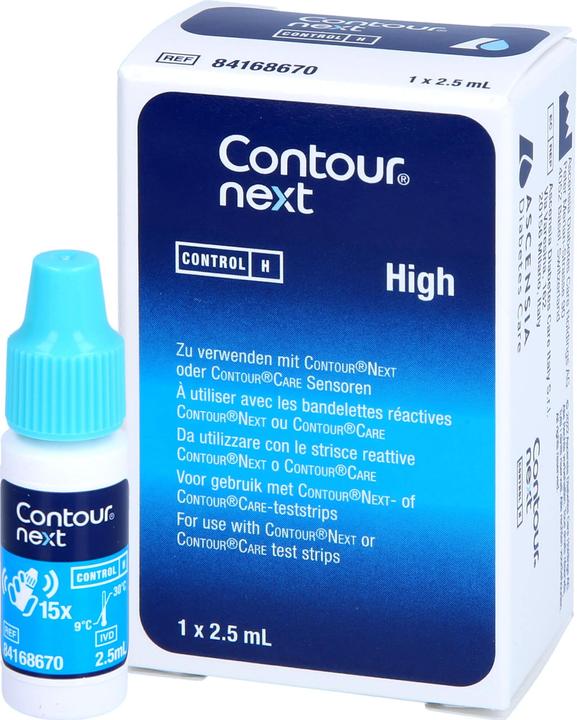 Produktbild Contour Kontroll-Lösung high (Kontrolllösung)