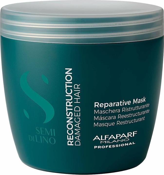 Alfaparf Semi di Lino Ricostruzione Maschera Riparativa 500 ml (500 ml)
