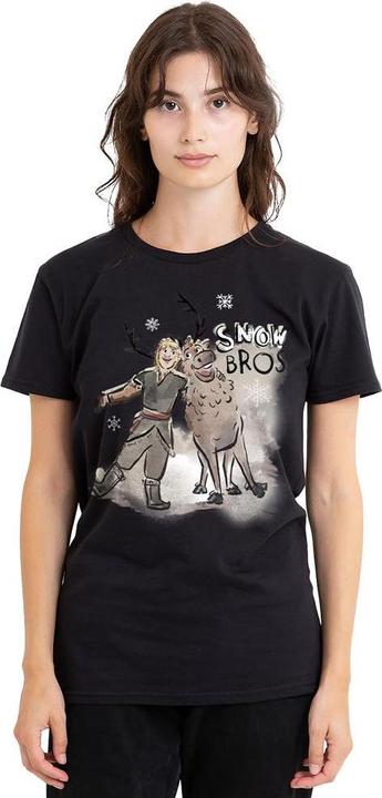 Immagine prodotto Disney Frozen Snow Bros Maglietta Kristoff Sven Adulto Unisex (L)