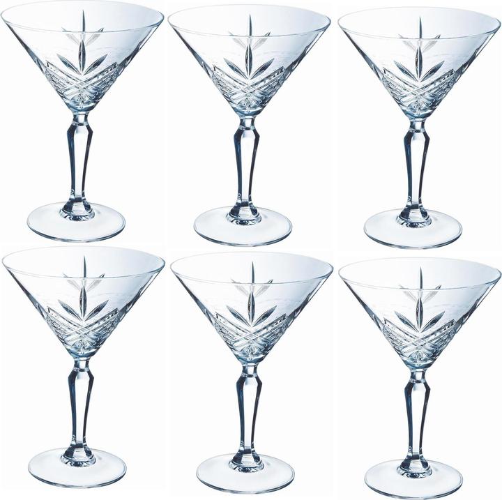Actual product image Bormioli Rocco Cocktail glass Broadway 210 ml, 6 pieces, Transparent (2.10 dl, 6 x, Martini glasses)