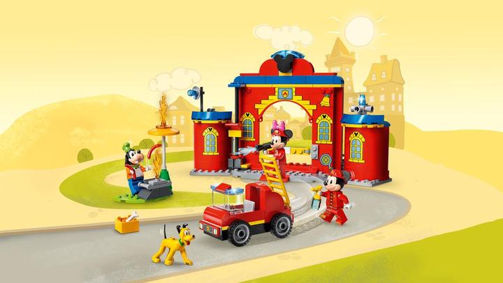 Immagine prodotto LEGO La stazione dei pompieri e il camion dei pompieri di Topolino (10776, LEGO Disney)