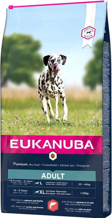 Produktbild Eukanuba Adult Lachs all Breeds (Adult, 1 Stk., 12000 g)