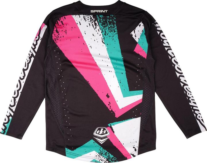 Produktbild Troy Lee Designs Sprint Jersey, Full Pull, black, youth M (M)