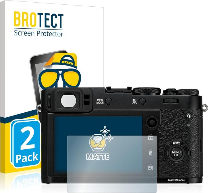 BROTECT Entspiegelungs-Schutzfolie Displayschutz Matt (Displayschutz, X100F)