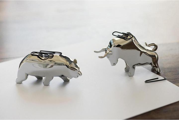 Actual product image Philippi Bull & Bear paper clip holder, 2 pcs. (2 x)