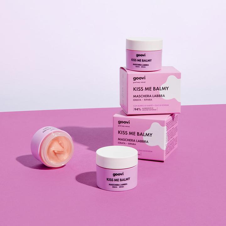 Immagine prodotto Goovi KISS ME BALMY Maschera labbra idratante e riparatrice Ds 10 ml (10 ml)