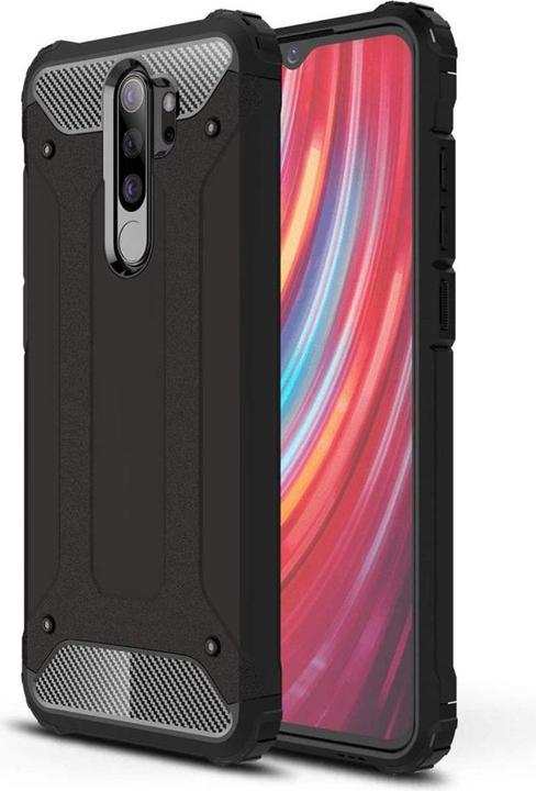Actual product image Techsuit - Hybrid Armor - Xiaomi Redmi Note 8 Pro - Black (Xiaomi Redmi Note 8 Pro)