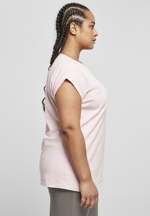 Produktbild Urban Classics Ladies Color Melange Extended Shoulder Tee (L)