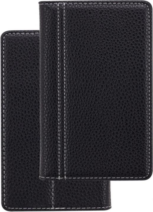 Produktbild Fashion Book Case for Wiko Jerry - black (Wiko Jerry)