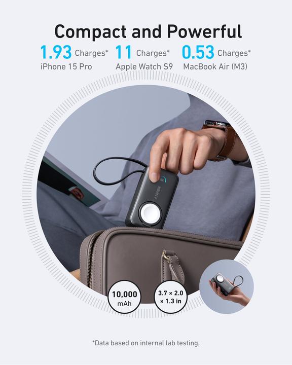 Immagine prodotto Anker MagGo (10000 mAh, 35 W, 35 Wh)