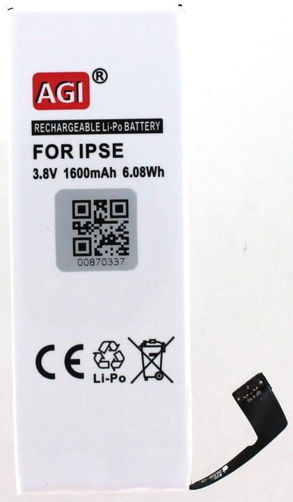 Produktbild AGI Akku kompatibel mit Apple APN 616-00107 - Akku - 1.600 mAh
