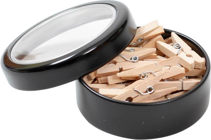 Actual product image I Am Creative Box with clothes pegs