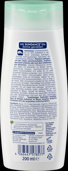Actual product image dm Sundance Sensitive sun balm (Suntan cream, SPF 30, 200 ml)