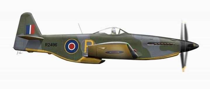 Actual product image Planet Models Martin Baker Mb-5