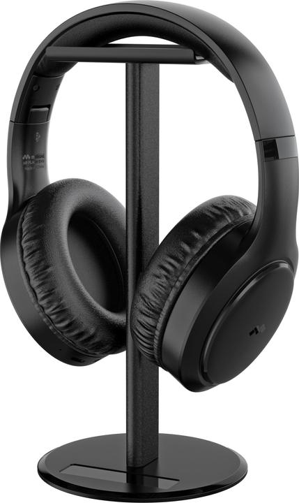 Actual product image Meliconi Hp Flash Evo Wired and Cordless Headset AMP MUSIC Bluetooth Black (22 h, Cable)