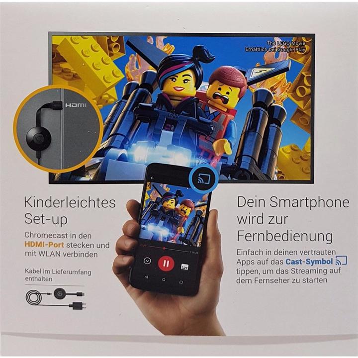 Produktbild Google Chromecast (2 GB, Android Go)