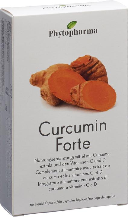 Image du produit Phytopharma Curcumin Forte (60 pièce(s), Capsules, 62 g)