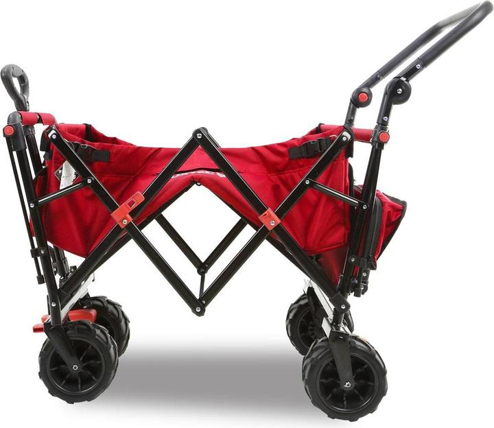 Produktbild Fuxtec Strand-Bollerwagen FX-CTB800 mit UV-geschütztem Sonnendach,Schiebegriff & Innenraumverlängeru