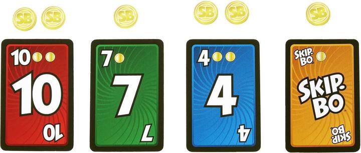 Actual product image Mattel Games Skip-Bo Masters (Multilingual)